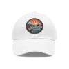10133278917242887093_2048.jpeg Alamosa Colorado Hat - Retro Sunset Leather Patch Dad Cap, Great Sand Dunes Mountains Souvenir, Outdoor Adventure Headwear