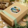 Zuma Beach Sticker - Retro Cartoon California Decal, Funny Travel Souvenir, Cool Beach Art, Malibu Summer Vibe Gift Idea