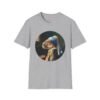 Capy with a Pearl T-Shirt - Vermeer Parody with Capybara Twist | Funny Art Tee for Animal Lovers & Meme Fans
