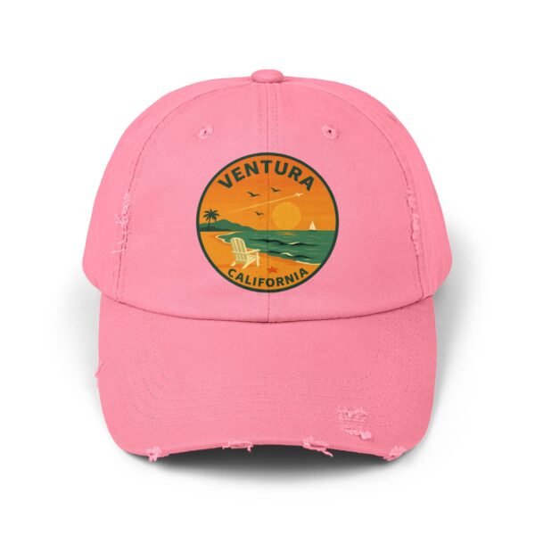 Ventura California Trucker Hat | Retro Beach Sunset Patch Cap, Coastal Style, Summer Travel Gift, Ocean Vibes Hat