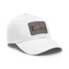 Tampa Florida Hat - PU Leather Patch Retro Coastal Baseball Cap, Florida Travel Souvenir