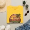 Ventura Sunset Pixel Art California Dream Unisex Softstyle T-Shirt, Graphic Tee, Vintage Style Shirt, Retro Tshirt, Beach Lover Gift