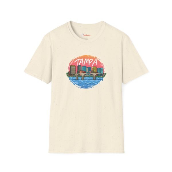 Urban Sunset: The Tampa Tee Unisex Softstyle T-Shirt