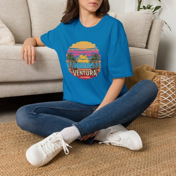 Sunset Serenity in Ventura California - Coastal Bliss Awaits! - Unisex Softstyle T-Shirt