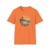 Ventura California Sunset Softstyle T-Shirt, Beach Lover Tee, Coastal Sunset Shirt, Ocean Vibes Top, Vacation Tshirt