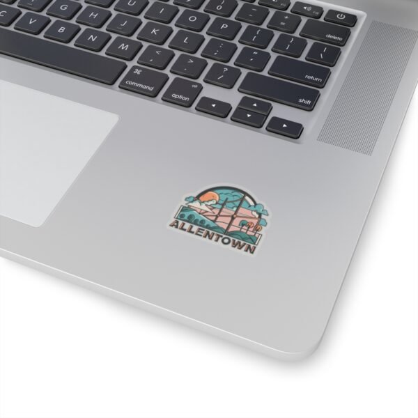 Allentown, Pennsylvania | Alternative city sunset - Kiss-Cut Stickers