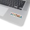 Ventura California Sticker - Retro Beach Aesthetic, Surfing & Ocean Scene, Coastal Travel Souvenir, Waterproof Vinyl