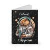 Capybara Spiral Notebook - Cosmic Design, Ruled Line, Cute Animal Gift, Stationery for School or Office