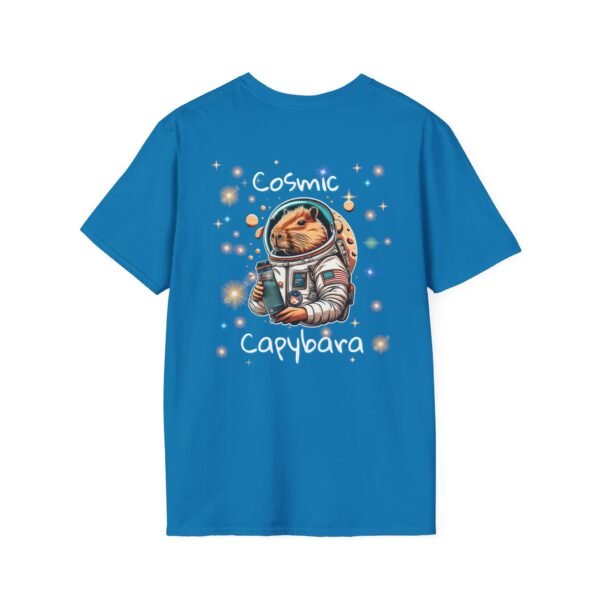 Cosmic Capybara T-Shirt, Space Animal Graphic Tee, Galaxy Print Shirt, Astronomy Lover Gift, Capybara Nation, Unisex Tee, Men's Women's Tee,