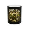 Guac & Roll Mug: Funny Avocado Rock Band Coffee Cup