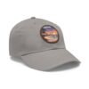 10658237352271223037_2048.jpeg Byron Bay Pixel Art Hat - Retro Sunset Leather Patch Cap | Australia Beach Dad Hat | Vintage Ocean View | Gamer Travel Gift