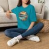 Ventura, California | Aerial view drawing of Ventura Pier - Unisex Softstyle T-Shirt