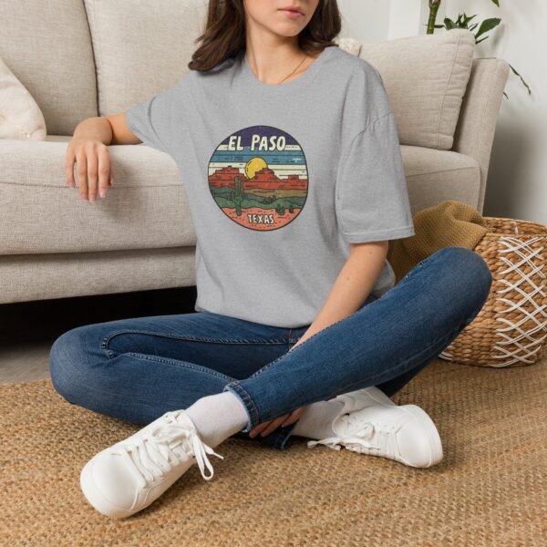 El Paso, Texas - Desert Landscape - Unisex Softstyle T-Shirt