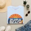 Zuma Beach Bold Horizon Tee - Abstract California Coast Shirt | Sunset Vibes Graphic T-Shirt | Unisex Fit