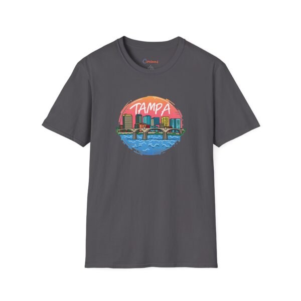 Urban Sunset: The Tampa Tee Unisex Softstyle T-Shirt