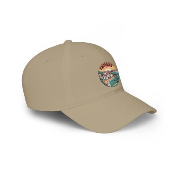 Cadaqués Spain Hat - Retro Coastal Dad Cap with Artistic Travel Design, Mediterranean Beach Souvenir, Spanish Village Gift