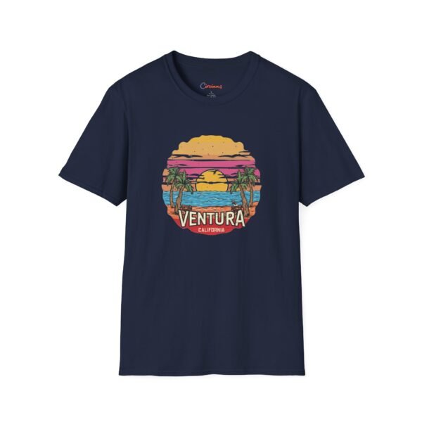 Sunset Serenity in Ventura California - Coastal Bliss Awaits! - Unisex Softstyle T-Shirt