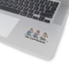 1097573382497263061_1200.jpeg Cool Capybaras Crossing Sticker, Cute Rodent Lover Gift, Gift for Capybara Lover, Pixel Art Design