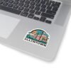 Allentown, Pennsylvania | Alternative city sunset - Kiss-Cut Stickers