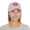 El Paso Texas Hat - Leather Patch Baseball Cap with Desert Cactus & Mountains, Retro Travel Dad Hat, City Vibes Apparel Souvenir