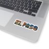 El Paso Pixel Art Sticker - Retro Texas Desert Decal, Laptop & Journal Decor, El Paso Gift, Vinyl Sticker