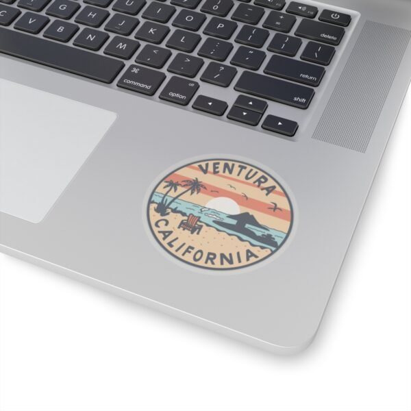 Sticker Sheet, Ventura California Sunset Design, Scrapbooking, Bullet Journal, Laptop Decals, Planner Accessories
