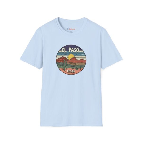El Paso, Texas - Desert Landscape - Unisex Softstyle T-Shirt