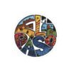 Southwest Texas Kiss-Cut Stickers | Colorful El Paso Culture & Landscape Art, Texas Souvenir, Travel Sticker, Laptop Decal, Planner Sticker