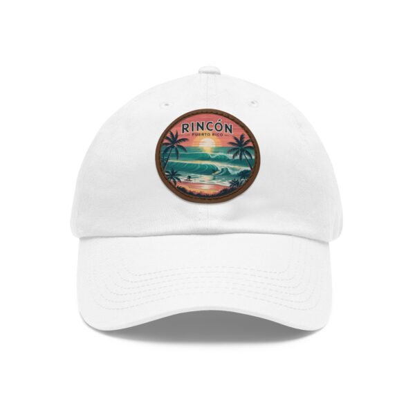 Rincon Sunset Dad Hat, Casual Summer Cap, Beachwear, Gift for Dads, Unisex Style, Vacation Fashion, Outdoor Essentials