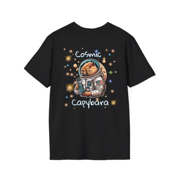 Cosmic Capybara T-Shirt, Space Animal Graphic Tee, Galaxy Print Shirt, Astronomy Lover Gift, Capybara Nation, Unisex Tee, Men's Women's Tee,