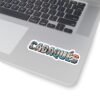 Cadaqués Pixel Art Sticker - Retro Coastal Spain Design, Vintage Travel Aesthetic, Mediterranean Souvenir, Spanish Beach Vibes
