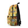 School Days Backpack - Mythology-Inspired Pattern Featuring Zeus & Hades - Funny Cartoon Bag for Students and Teachers
