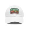 Alamosa Colorado Hat - Retro Sunset Rectangular Leather Patch Cap, Great Sand Dunes Mountains Souvenir Dad Hat, Travel Gift
