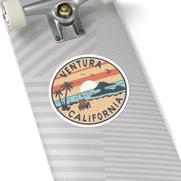 Sticker Sheet, Ventura California Sunset Design, Scrapbooking, Bullet Journal, Laptop Decals, Planner Accessories