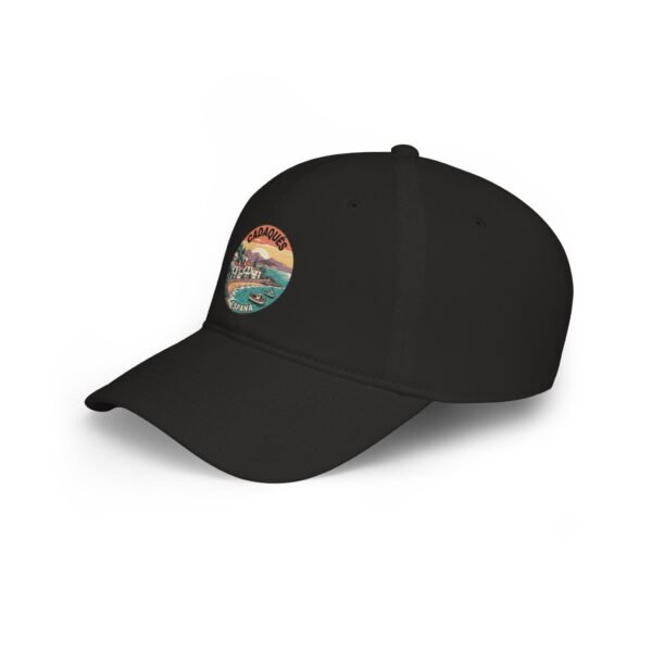 Cadaqués Spain Hat - Retro Coastal Dad Cap with Artistic Travel Design, Mediterranean Beach Souvenir, Spanish Village Gift
