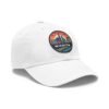 Wichita Kansas Hat - PU Leather Patch Retro City Skyline Baseball Cap, Wichita Travel Souvenir,