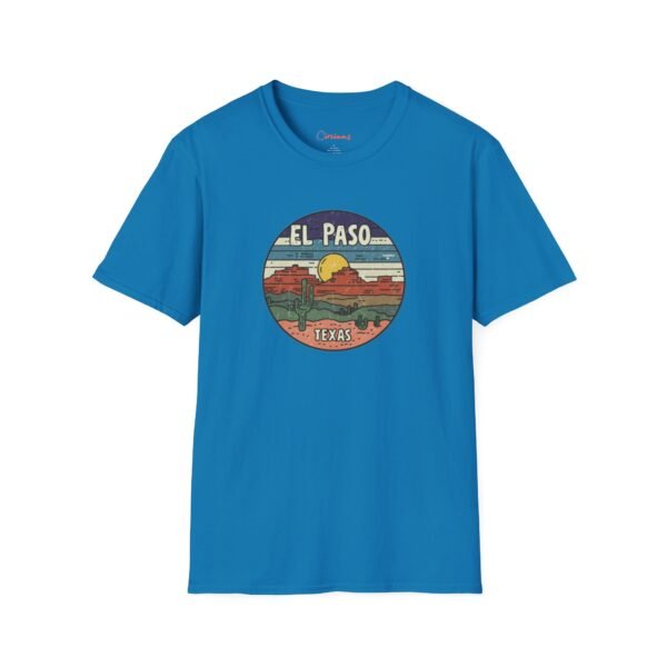 El Paso, Texas - Desert Landscape - Unisex Softstyle T-Shirt