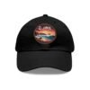 1157257348927736500_2048.jpeg Zuma Beach California Hat - Retro Surf Cap with Leather Patch, Coastal Sunset Design, Malibu Surfer Gift, Beach Lover Dad Hat