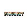 Byron Bay Australia Sticker - Pixel Art Retro Surf Design with Sunset, Lighthouse, Palm Trees & Ocean Waves - Vintage 8-Bit Travel Art