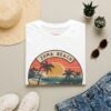 Zuma Beach California Sunset T-Shirt - Retro Coastal Graphic Tee, California Surf Vibes Shirt, West Coast Summer Unisex Gift