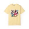 Funny Flamingo T-Shirt - Passport Problems Graphic Tee, Travel Humor Front & Back Print Shirt, Quirky Bird Streetwear Gift