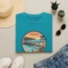 Ventura, California | Aerial view drawing of Ventura Pier - Unisex Softstyle T-Shirt