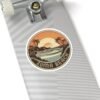 Retro Zuma Beach California Sticker - Vintage Sunset Coastal Art for Surf Lovers