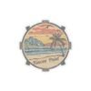 11971316216858332011_1200.jpeg Ventura, California - Rincon Beach County Park - Kiss-Cut Stickers | Coastal Scenic Design