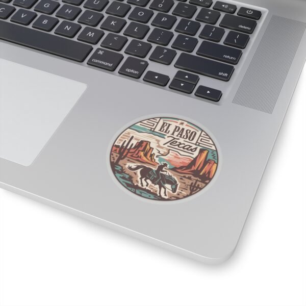 Texas City Stickers, El Paso Country Flair, Travel Sticker, Laptop Decal, Vinyl Decal, Southwestern Decor, Western Style Decoration