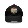 Sitges Spain Hat - Vintage Coastal Patch Cap, Retro Dad Hat with Sunset Beach Design, Mediterranean Travel Souvenir Baseball Cap