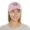 Zuma Beach Hat - PU Leather Patch Funny Seagull Baseball Cap, Malibu California Souvenir