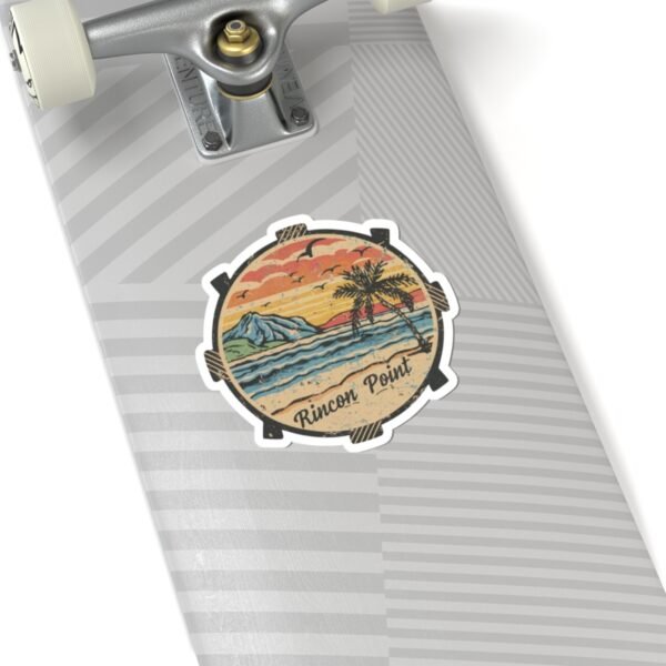 12128790480156677556_1200.jpeg Ventura, California - Rincon Beach County Park - Kiss-Cut Stickers | Coastal Scenic Design