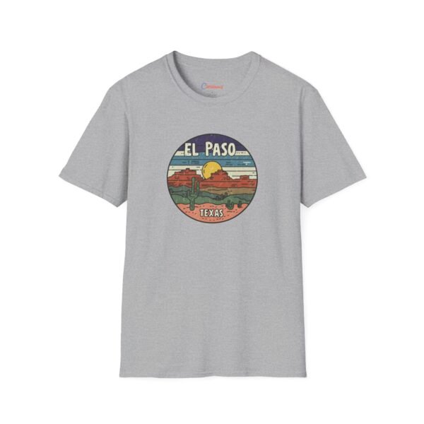 El Paso, Texas - Desert Landscape - Unisex Softstyle T-Shirt