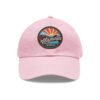 12150654381947278333_2048.jpeg Alamosa Colorado Hat - Retro Sunset Leather Patch Dad Cap, Great Sand Dunes Mountains Souvenir, Outdoor Adventure Headwear